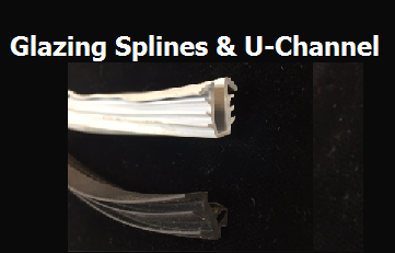 Glazing Spline and U-Channel